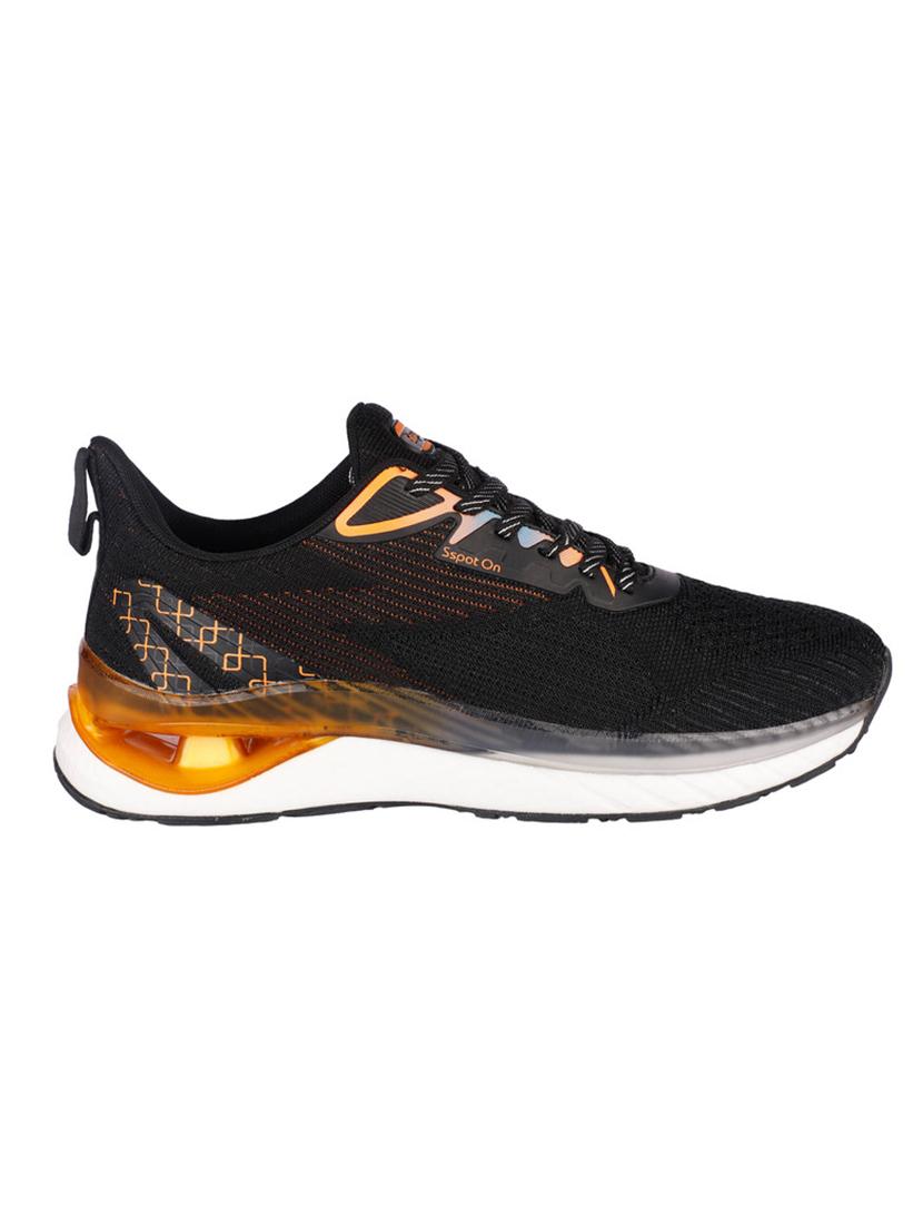 black lace up sport shoes - 20458549 -  Standard Image - 1
