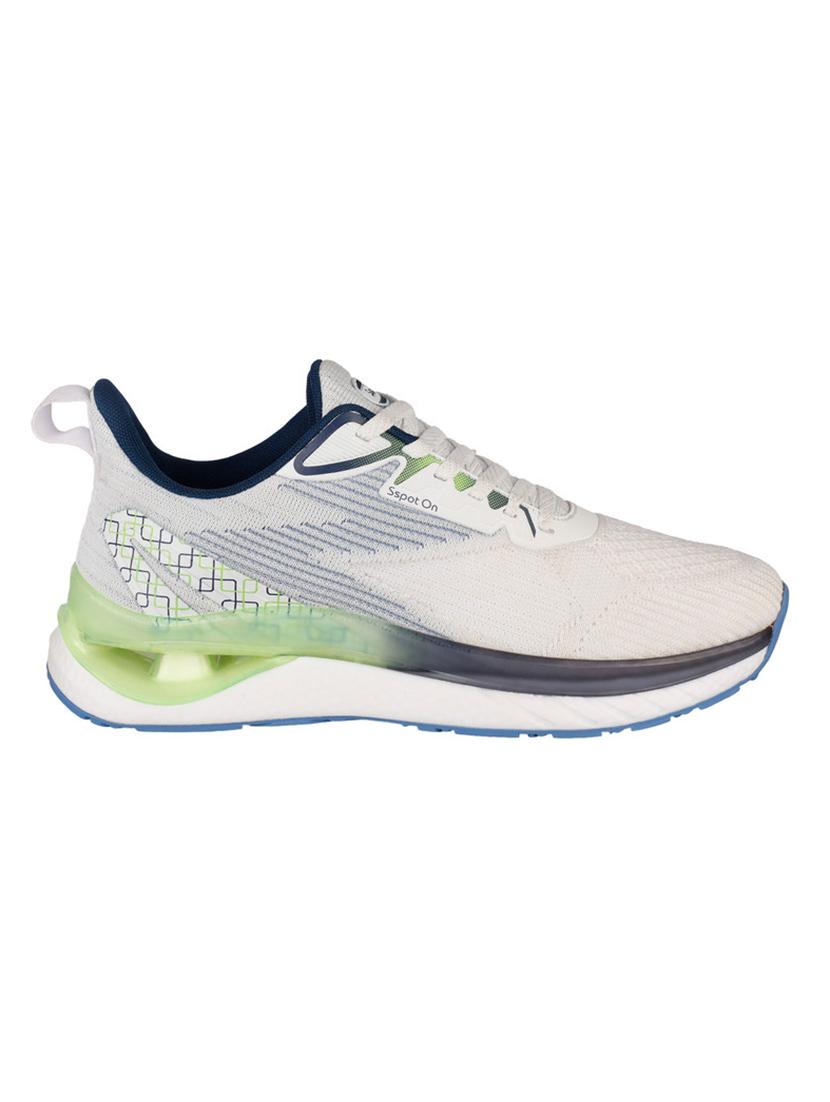white lace up sport shoes - 20458553 - Standard Image - 1