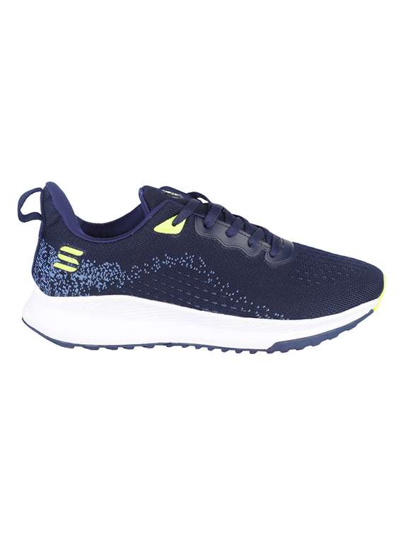 navy lace up sport shoes - 20458582 - Standard Image - 1