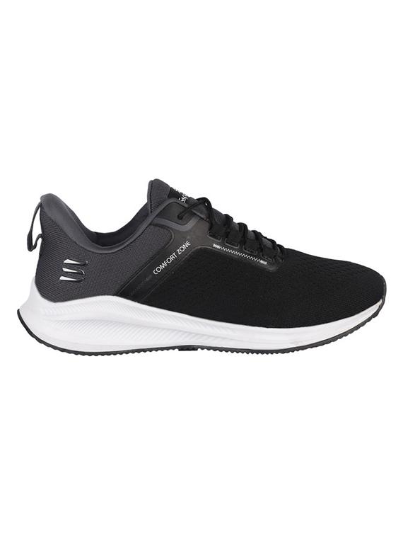 black lace up sport shoes - 20458598 - Standard Image - 1