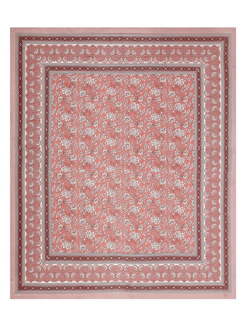 jaipuri hand printed double bedsheet with two pillow covers - 20458743 - Standard Image - 4