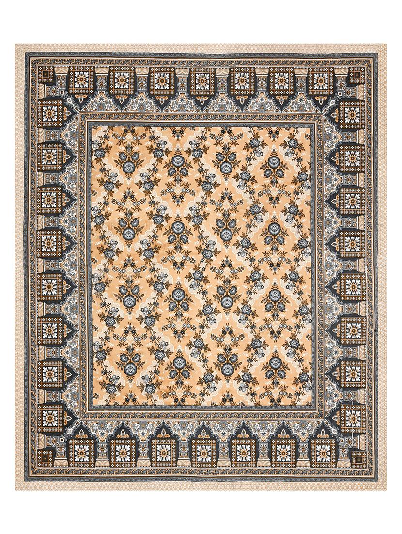 jaipuri hand printed double bedsheet with two pillow covers - 20458776 - Standard Image - 4