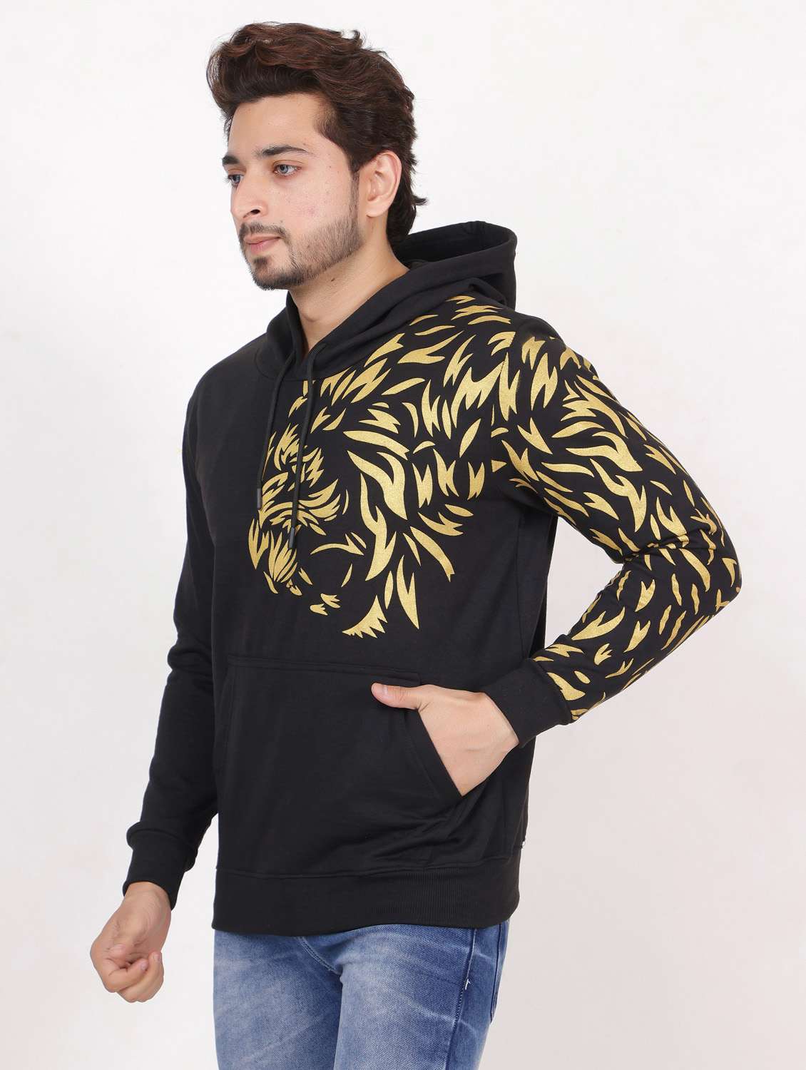 printed hooded sweatshirt - 20458990 -  Standard Image - 1