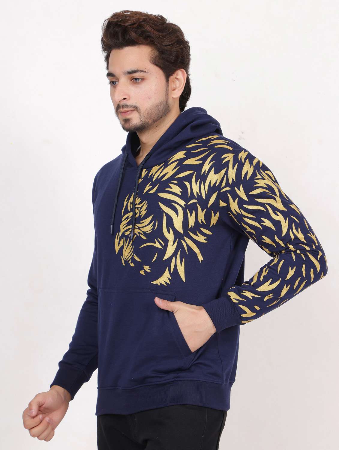 printed hooded sweatshirt - 20458991 -  Standard Image - 1