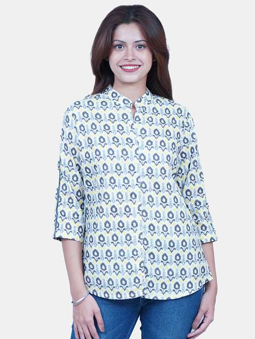 women white printed regular shirt - 20458993 - Standard Image - 0