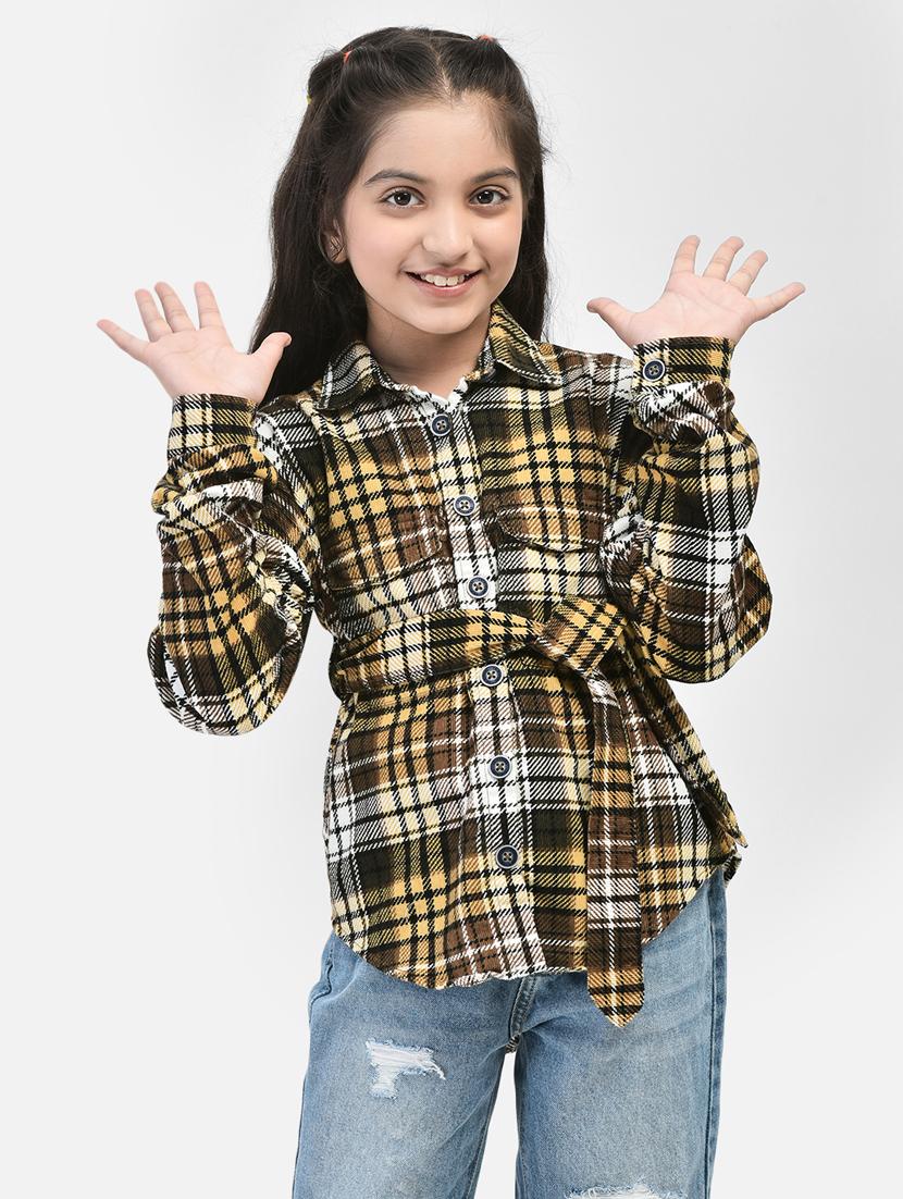 girls collared shirt