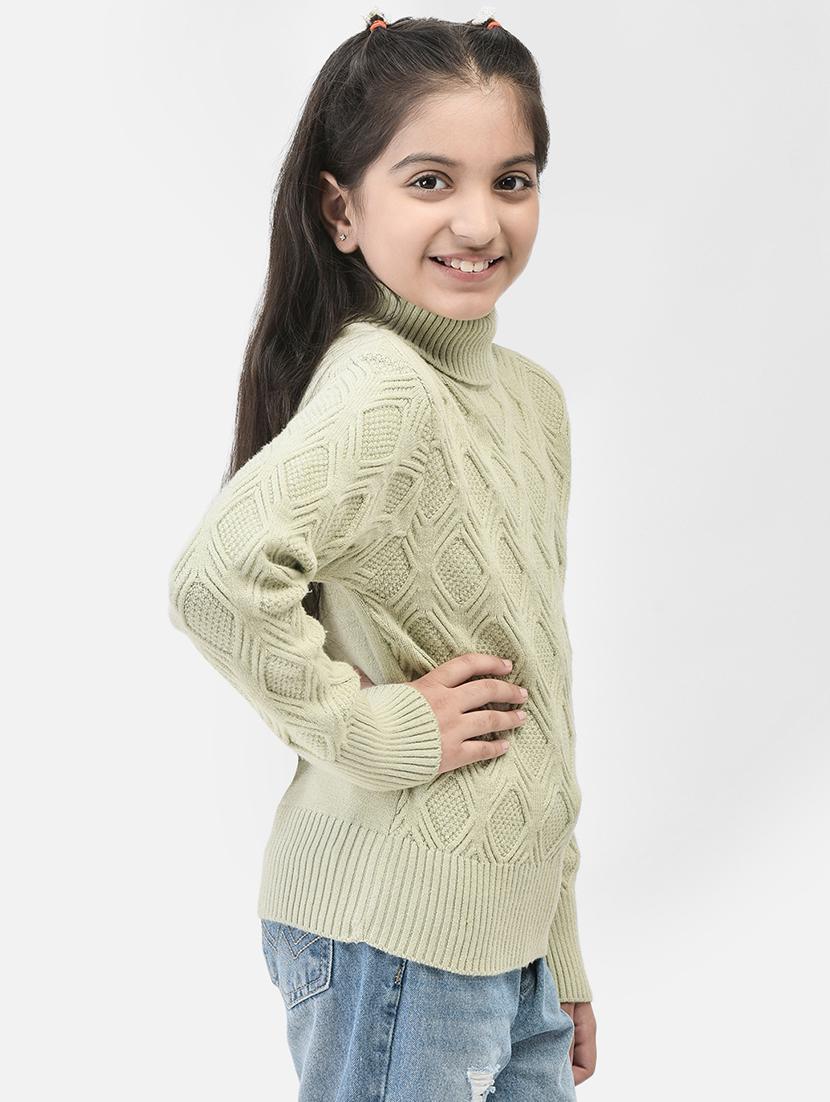 girls knitted pulllover - 20459438 -  Standard Image - 1