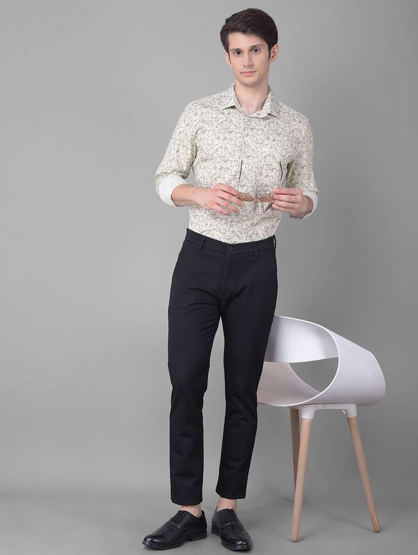 slim fit casual printed shirt - 20459485 - Standard Image - 4