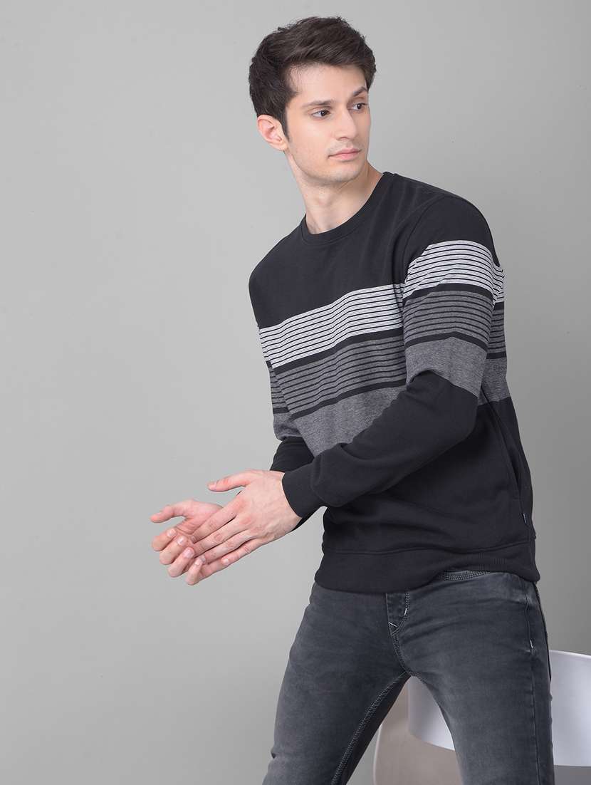 mens striped sweatshirt - 20459502 -  Zoom Image - 0
