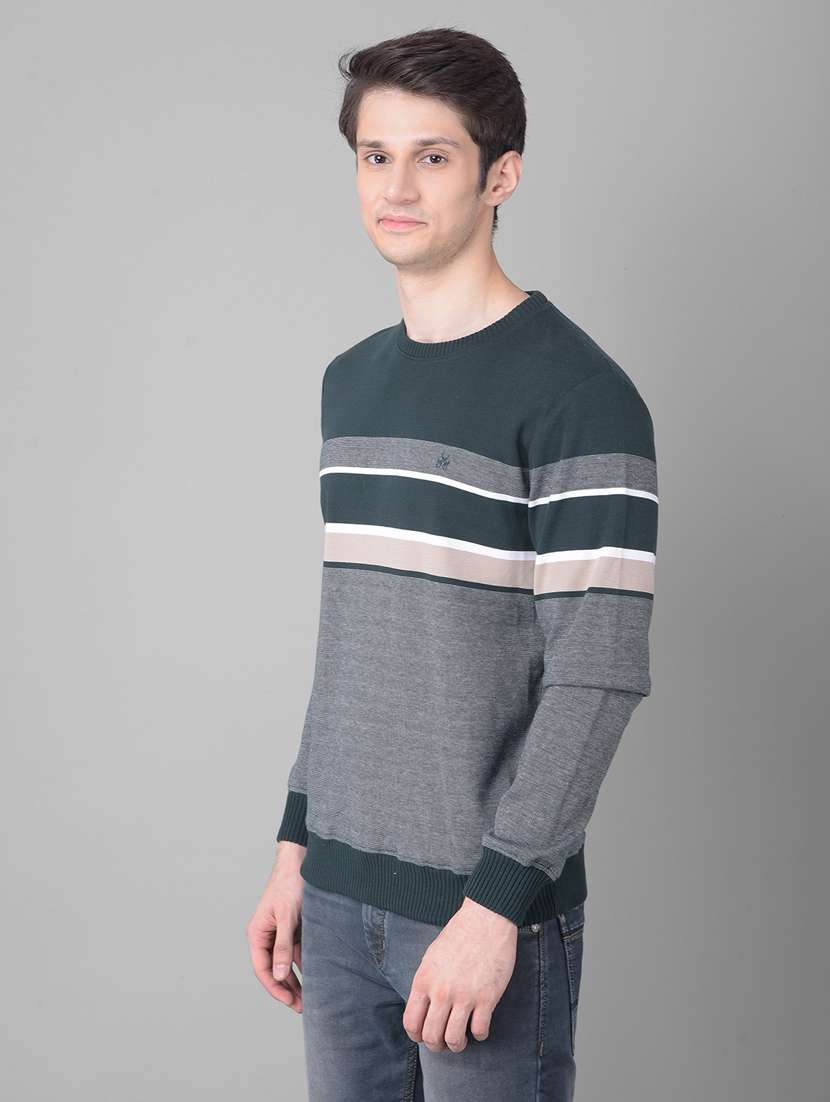 mens striped sweatshirt - 20459504 - Zoom Image - 0