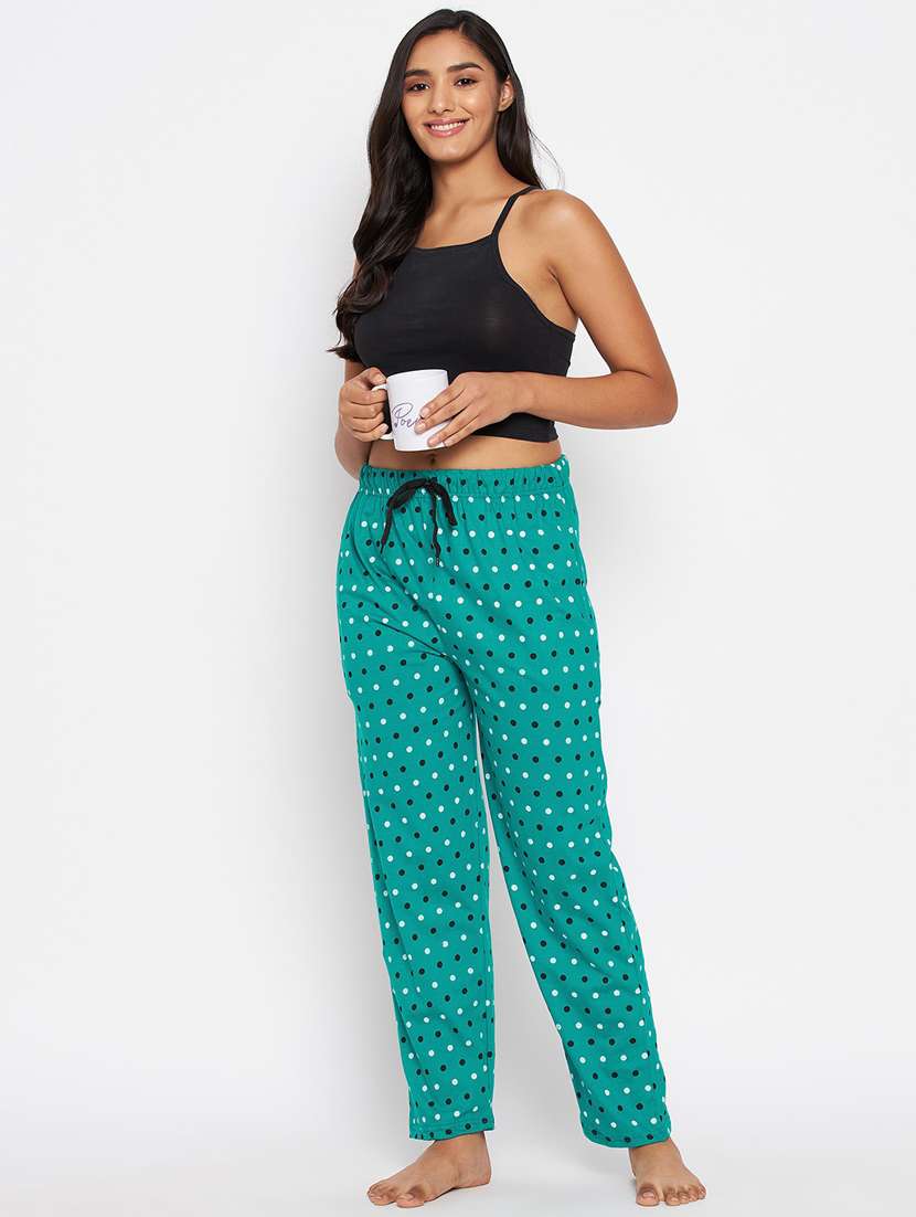 women mid rise cotton pajama - 20467597 -  Standard Image - 4