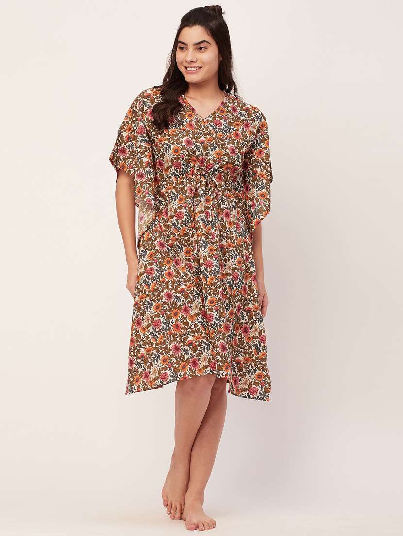 optic white floral print sleepshirt - 20468200 -  Standard Image - 4