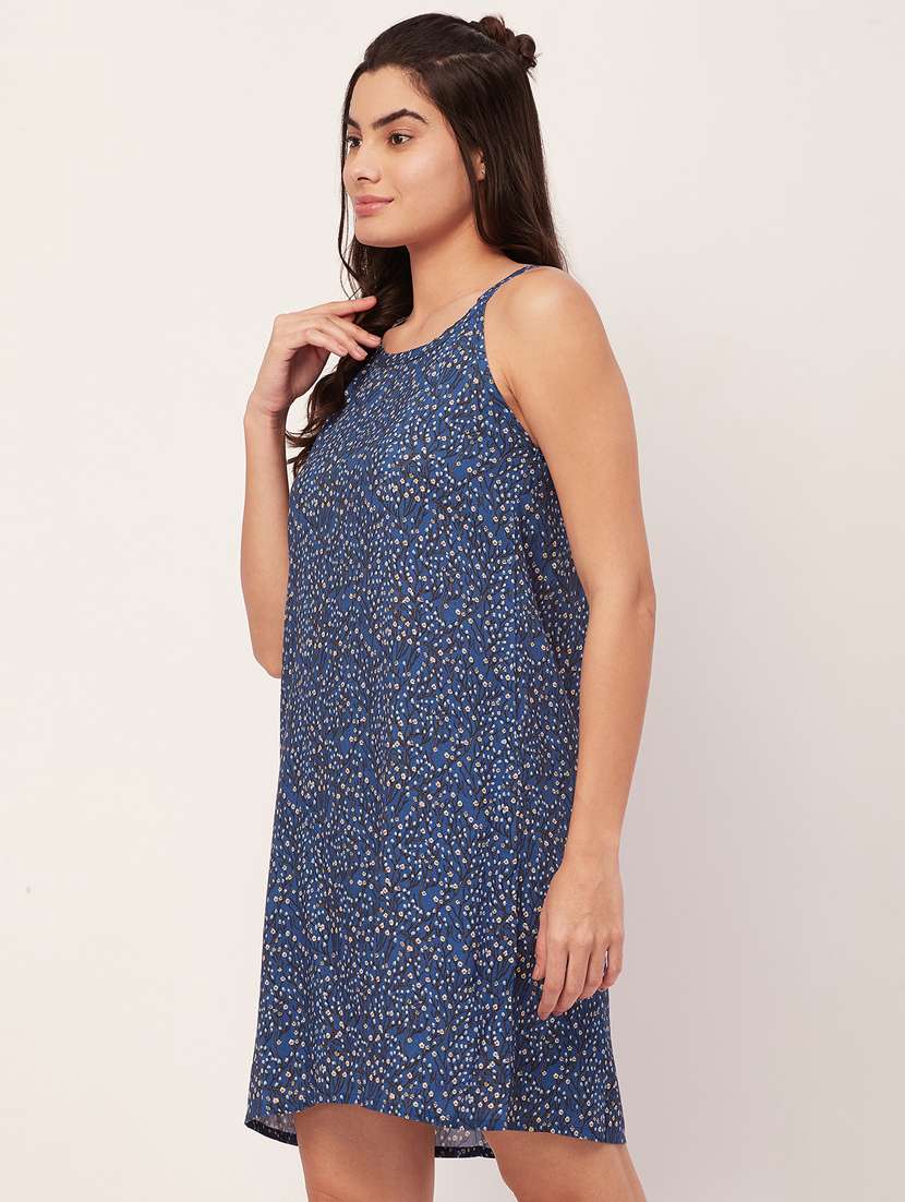 women floral printed sleepshirt - 20468204 -  Standard Image - 1