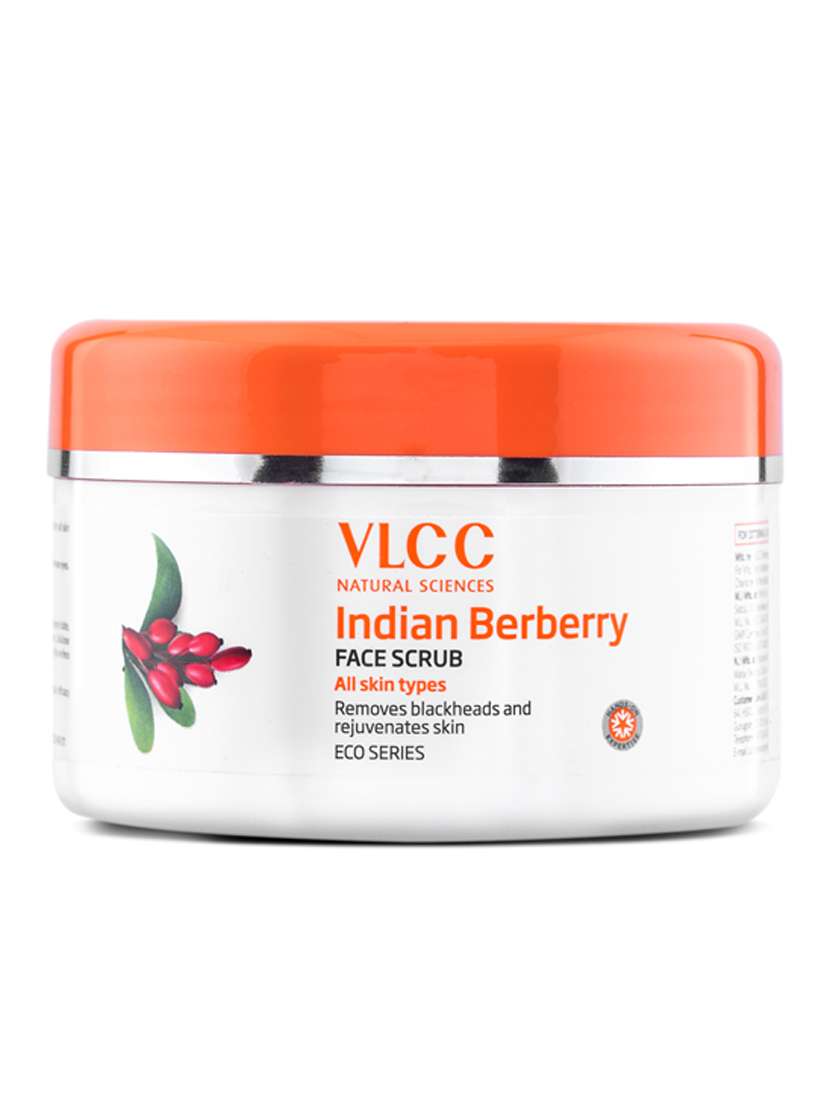 vlcc indian berberry face scrub - 200 g