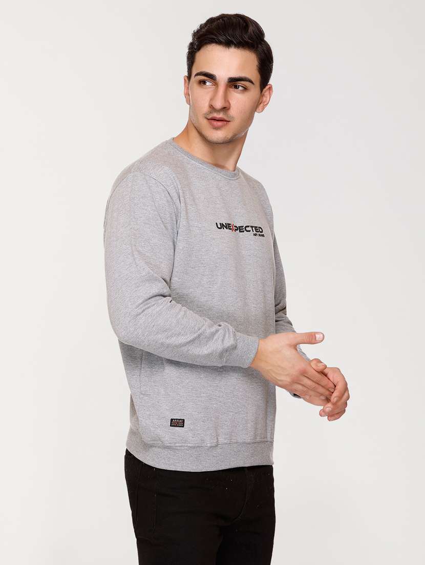 mens chest print sweatshirt - 20469908 -  Standard Image - 1
