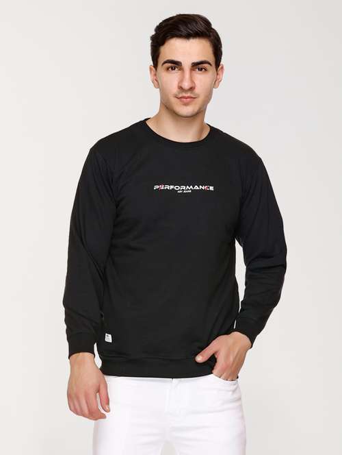 mens chest print sweatshirt - 20469910 -  Standard Image - 0