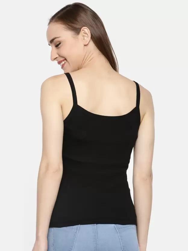 full coverage non padded black camisole - 20473211 - Standard Image - 1