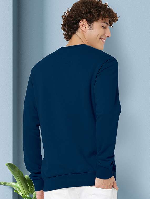 men solid sweatshirt - 20475637 -  Standard Image - 1