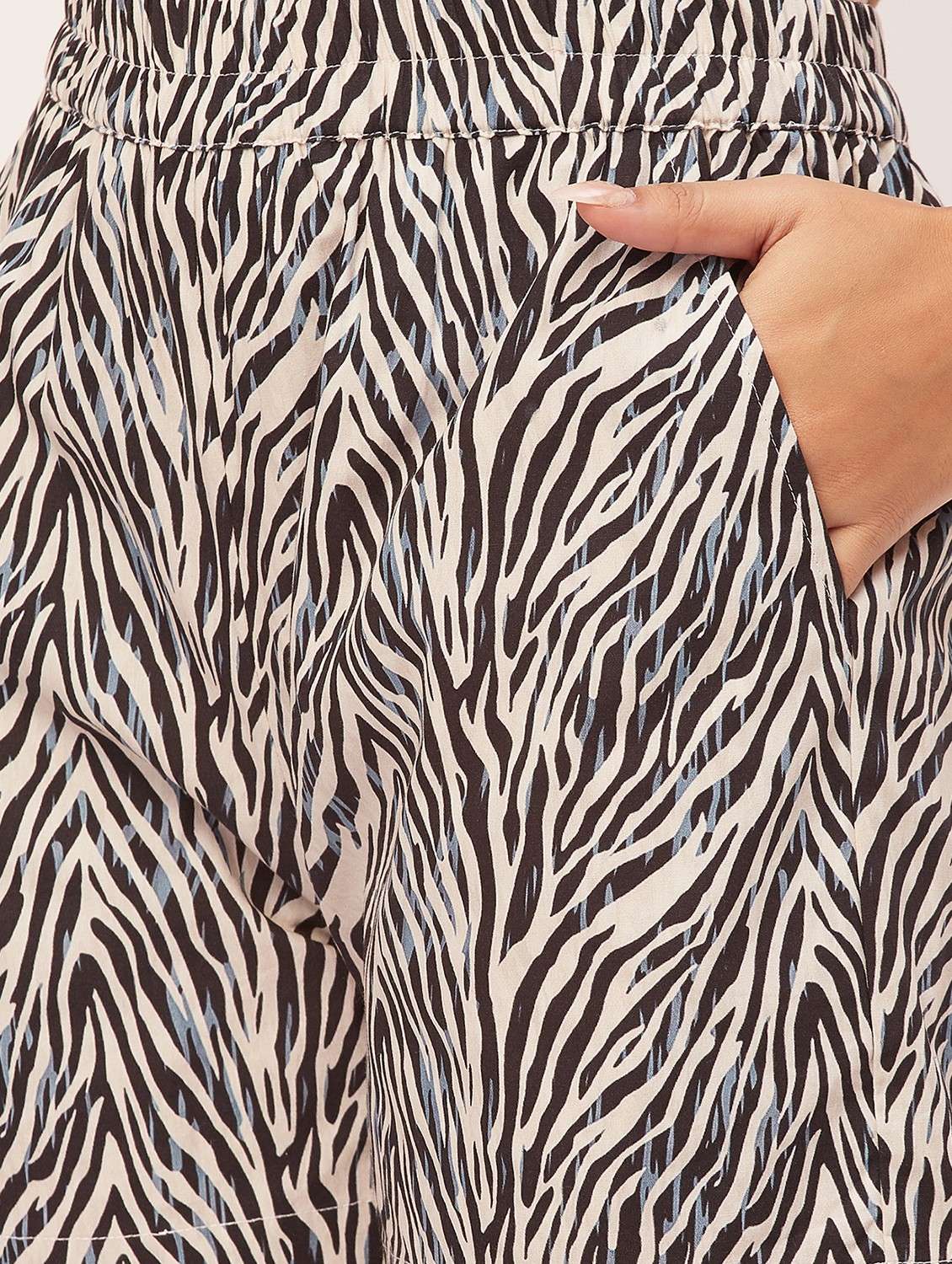 multicolour color printed shorts nightwear set - 20475934 -  Standard Image - 4