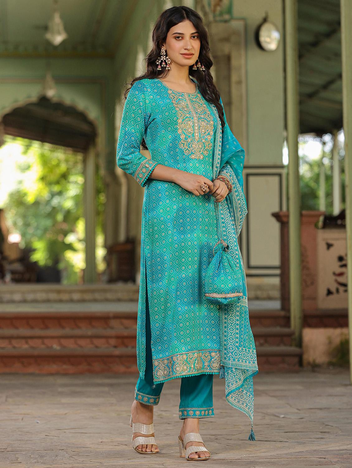 foil printed suit set  - 20478665 -  Standard Image - 1