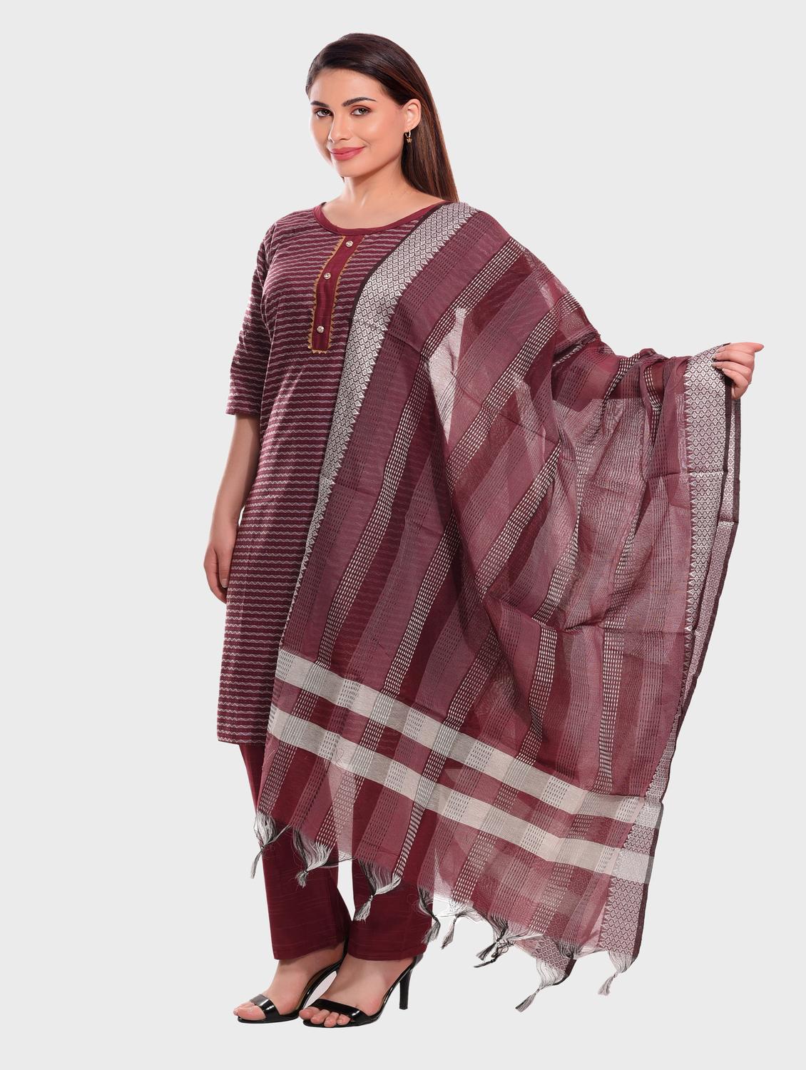 stripes suit set - 20478838 - Standard Image - 1