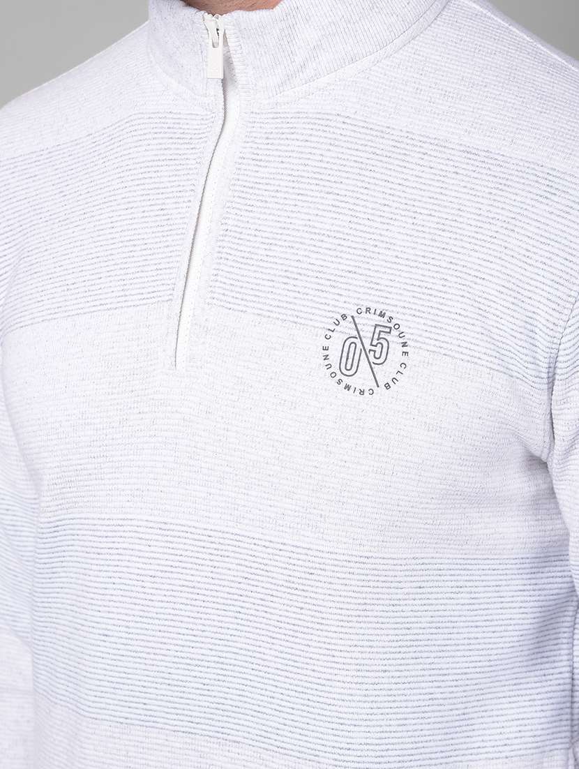 mens striped sweatshirt - 20478840 - Standard Image - 4