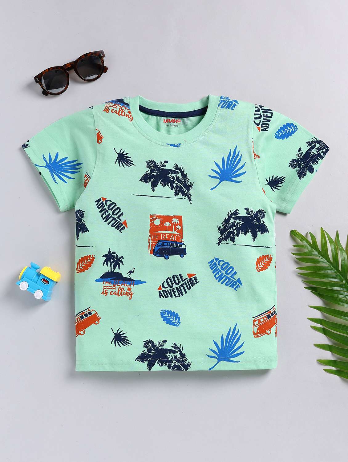 boys casual printed t-shirt
