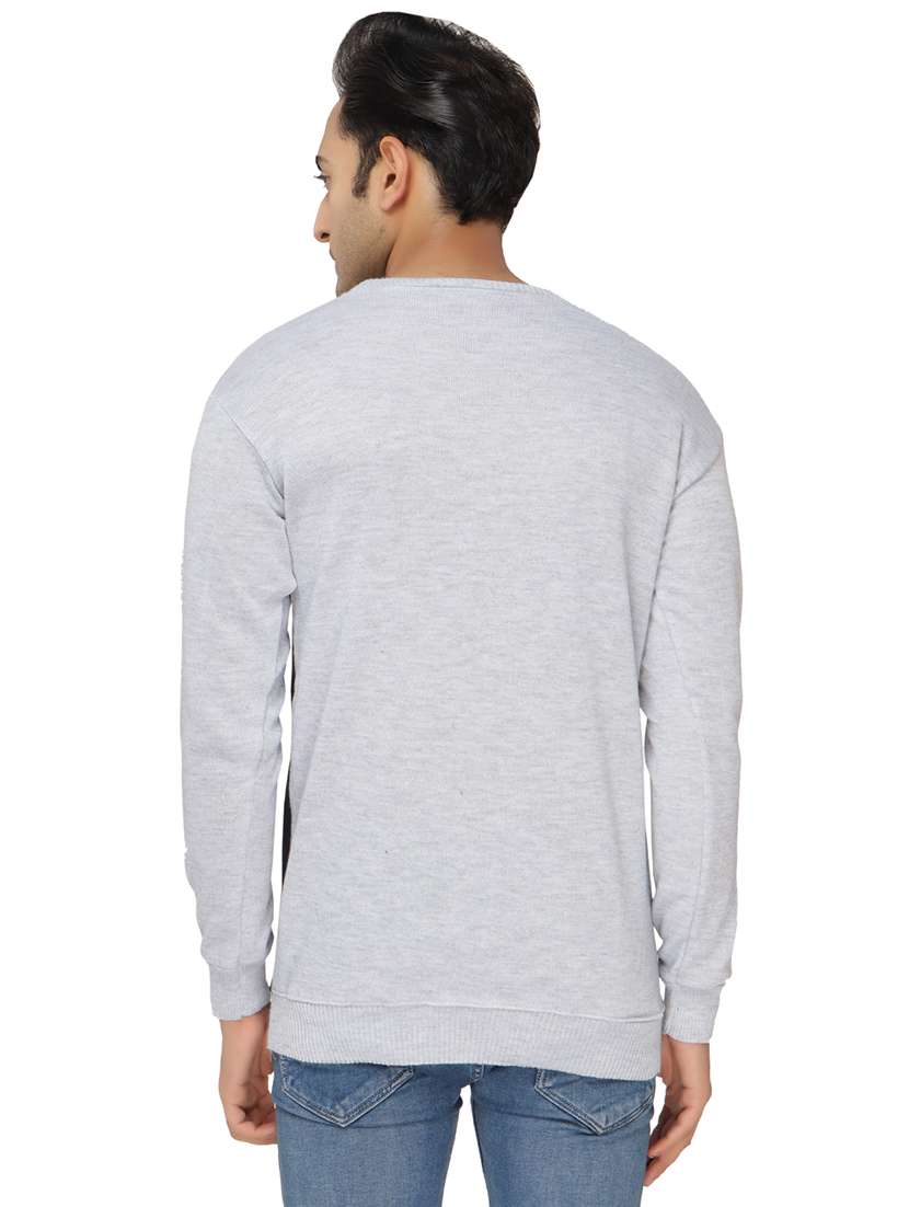 mens color block sweatshirt - 20484387 -  Standard Image - 1
