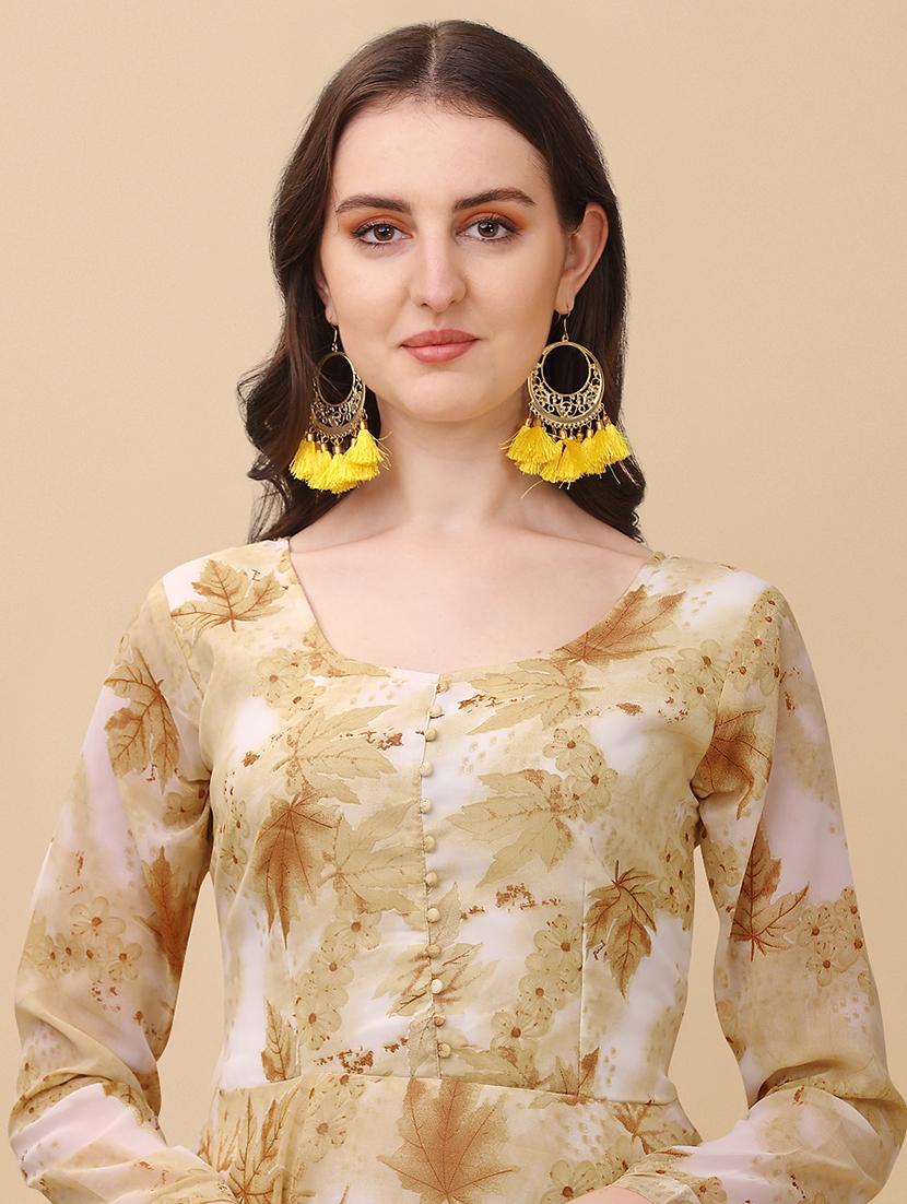 women printed kurta pant set with dupatta - 20484587 - Standard Image - 4