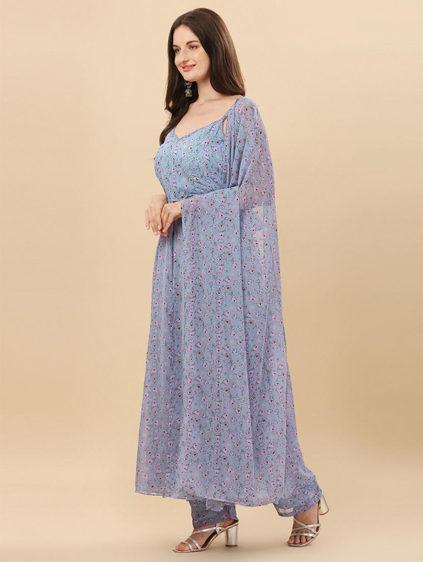 women floral printed kurta pant set with dupatta - 20484592 - Standard Image - 1