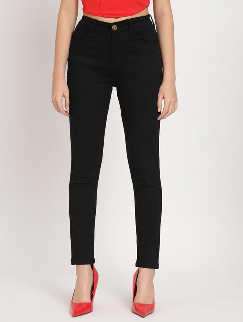 women's plain slim fit jeans - 20484644 -  Standard Image - 0