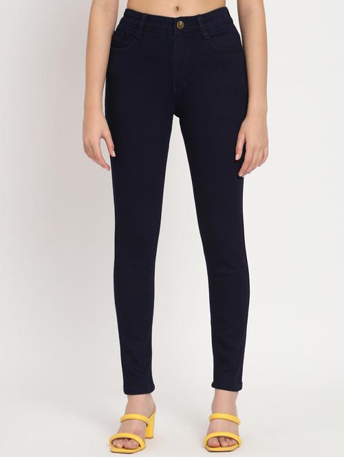 women's plain slim fit jeans - 20484646 -  Standard Image - 0