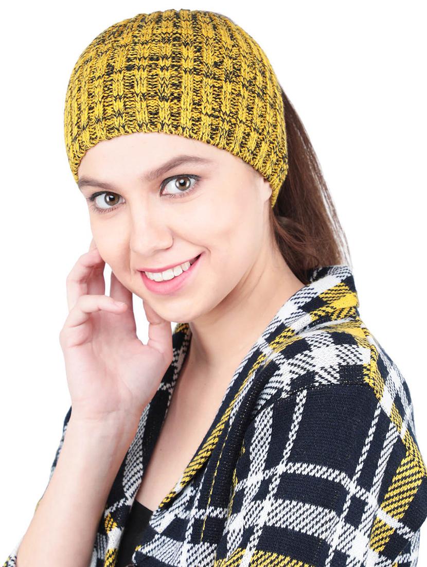 women wool ear headband - 20485384 - Standard Image - 1