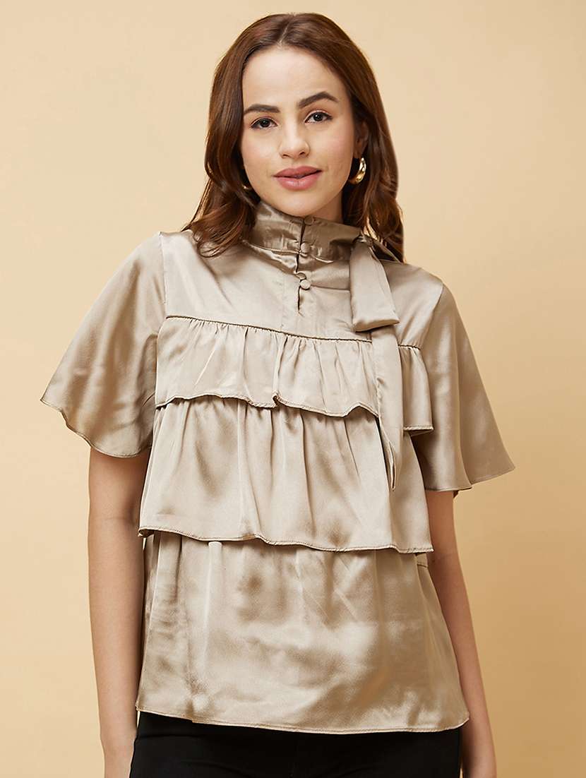 gold solid regular top