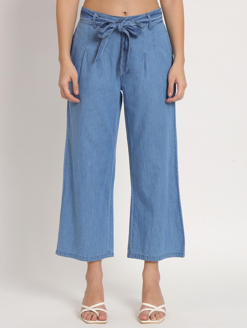 blue denim trousers - 20485992 - Zoom Image - 0