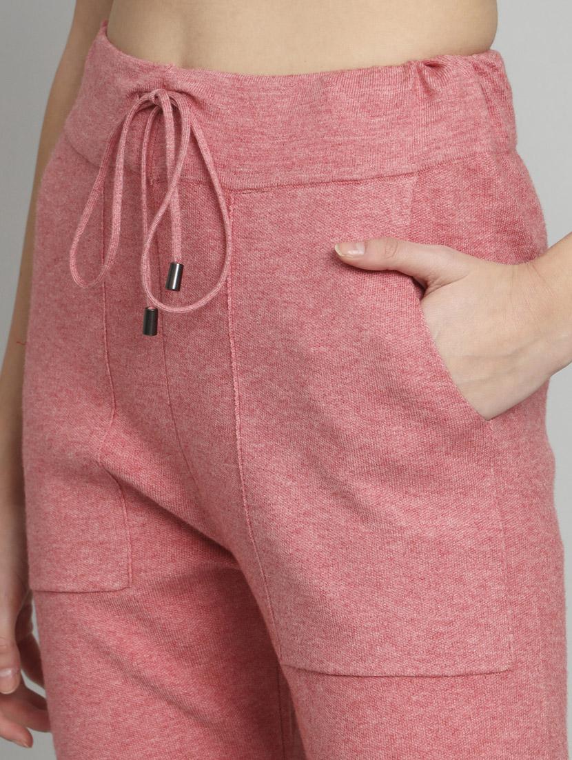 peach wool jogger - 20486342 - Standard Image - 6
