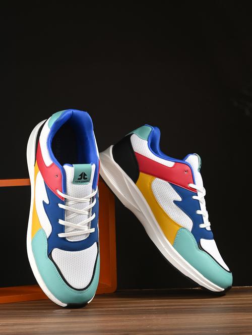 men color blocked sport shoe - 20486768 - Standard Image - 0