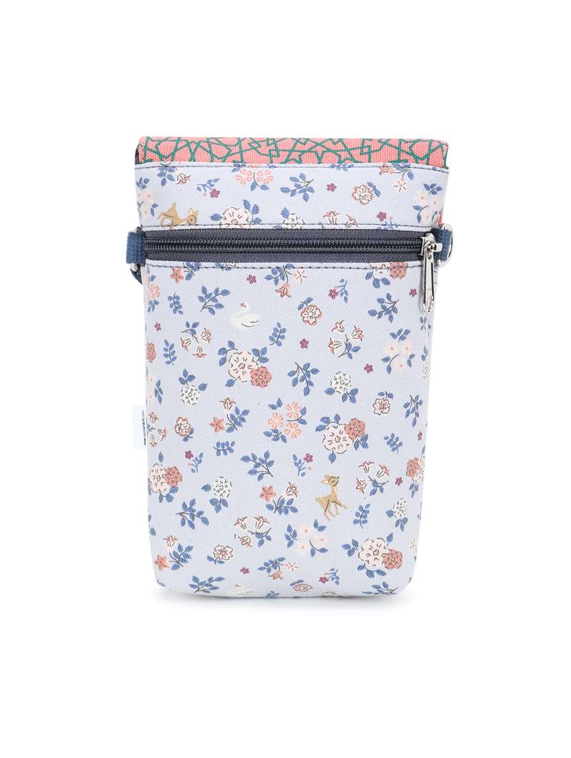 purist blue canvas printed sling bag - 20486880 - Standard Image - 1