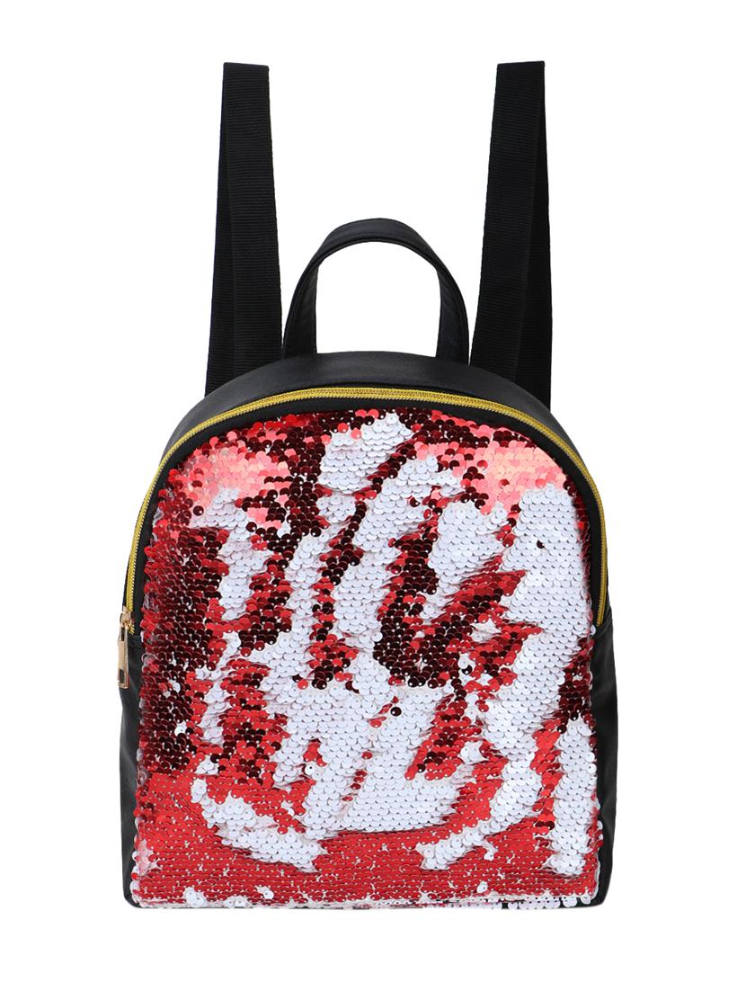 black sequined fashion backpack - 20486886 -  Zoom Image - 0