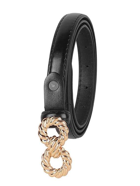 black women's leather belt - 20486908 -  Standard Image - 1