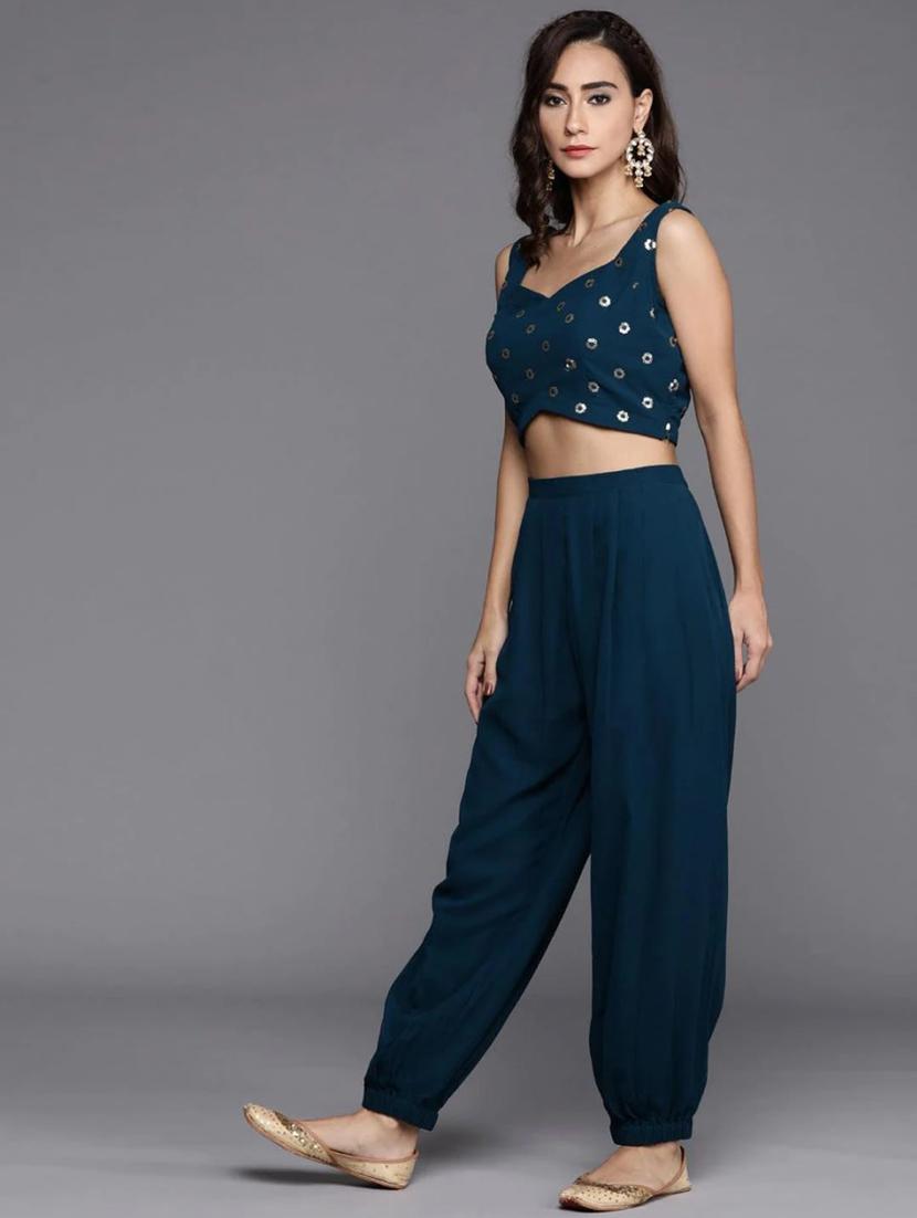 teal solid with work fusion set - 20487793 - Standard Image - 1