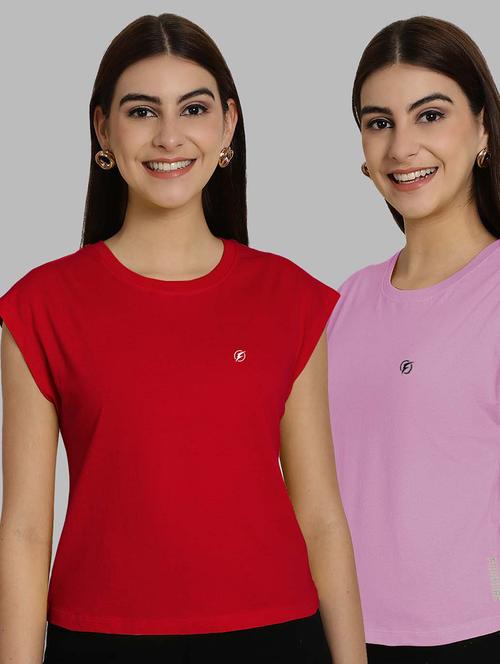 women's t-shirt combo - 20490702 - Standard Image - 0