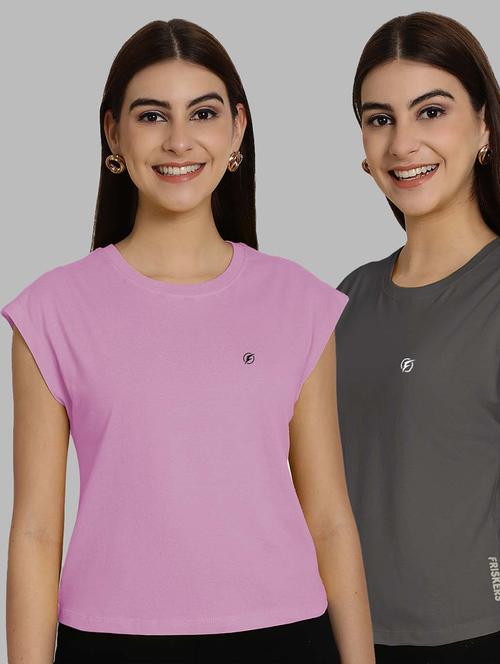 women's t-shirt combo - 20490761 - Standard Image - 0