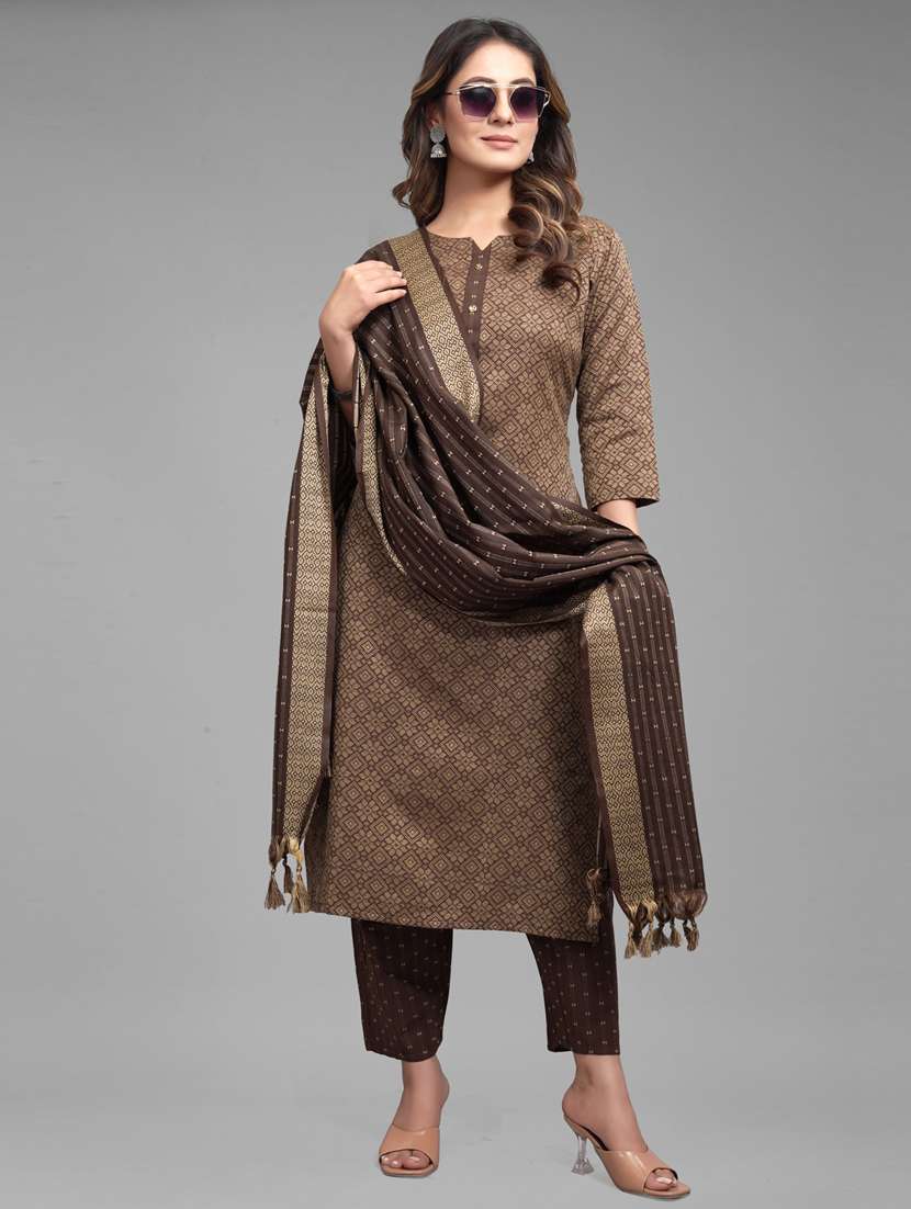 geometric print suit set  - 20490901 -  Standard Image - 1