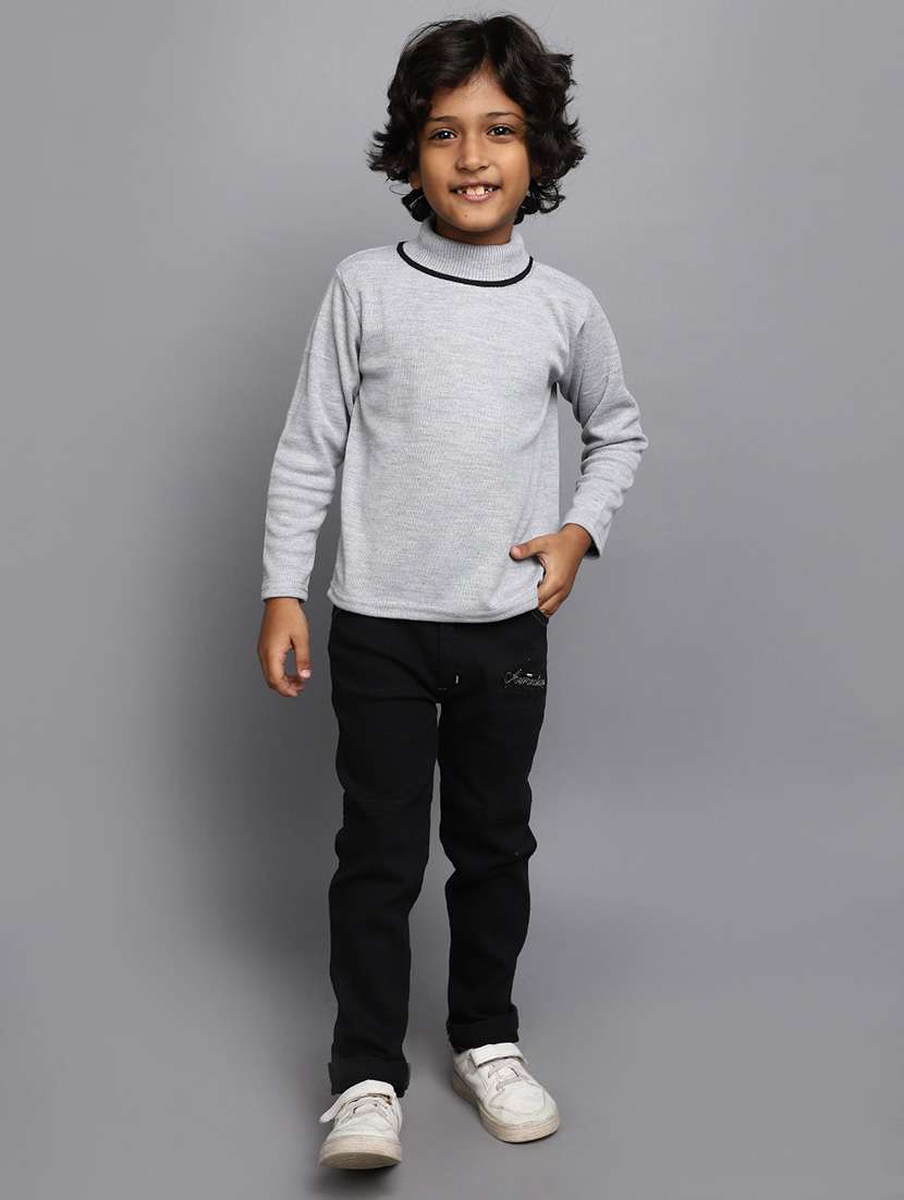 grey acrylic chest print sweatshirt - 20491277 -  Standard Image - 4