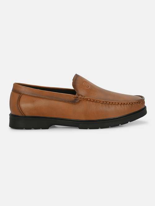 men tan slip on loafer - 20491666 -  Standard Image - 0