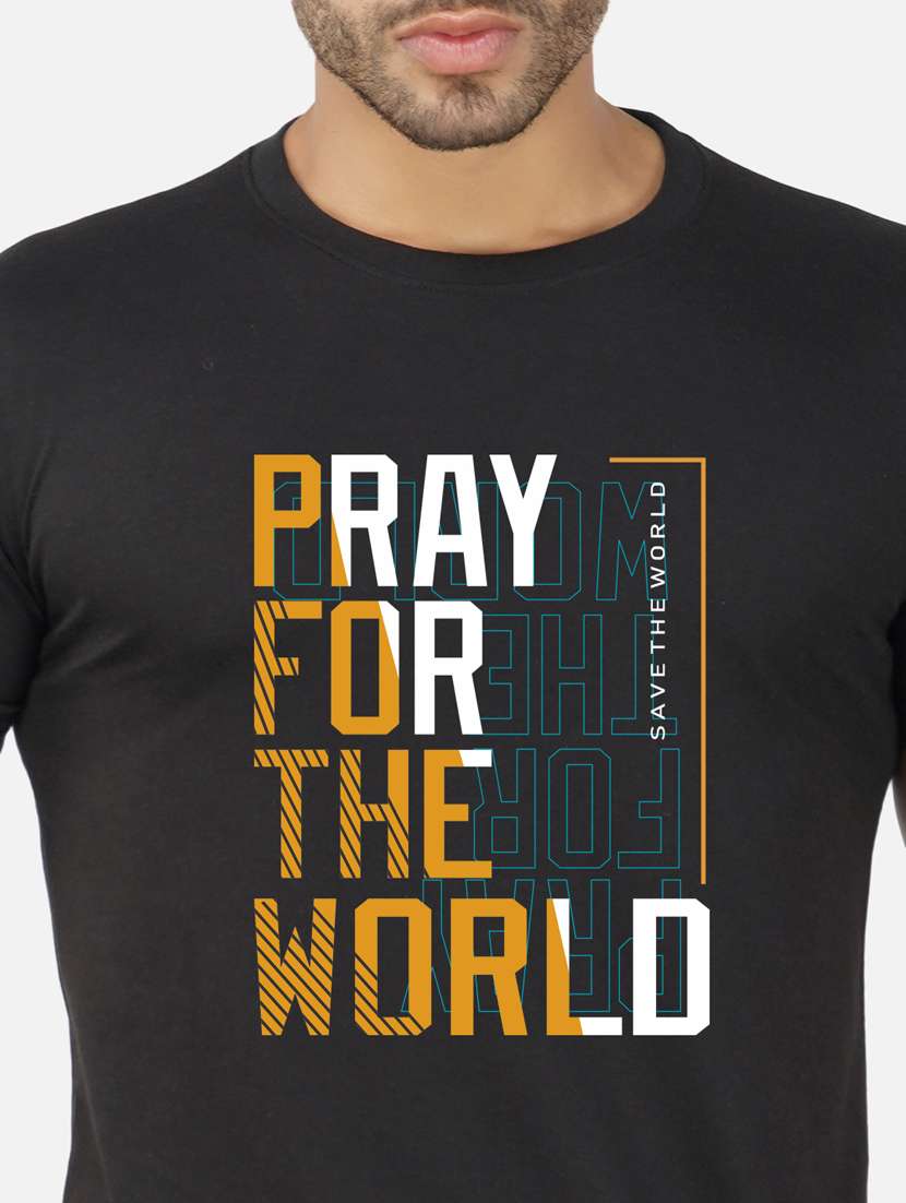 men chest print short sleeve t-shirt - 20492842 -  Standard Image - 4