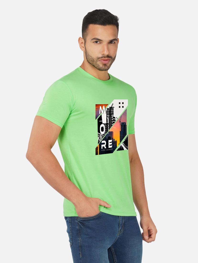men chest print short sleeve t-shirt - 20492846 - Standard Image - 1