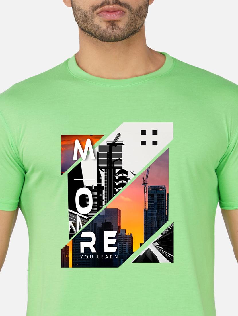 men chest print short sleeve t-shirt - 20492846 - Standard Image - 4