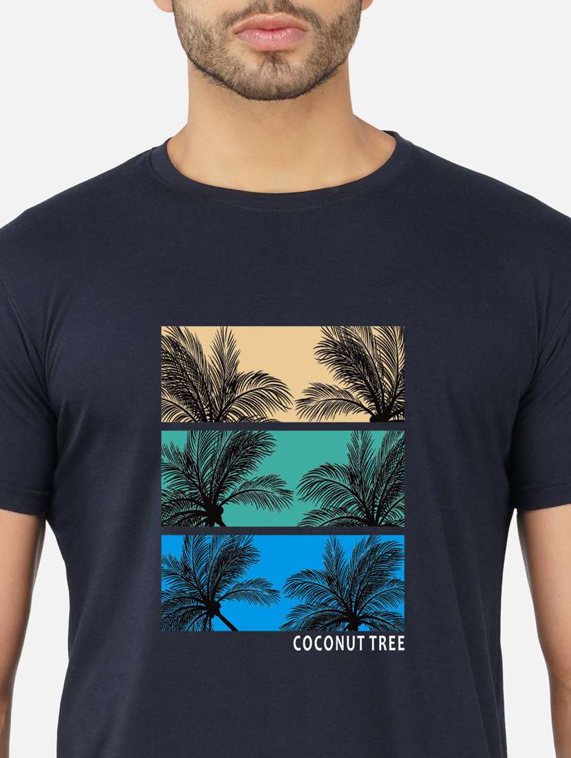 men chest print short sleeve t-shirt - 20492858 -  Standard Image - 4